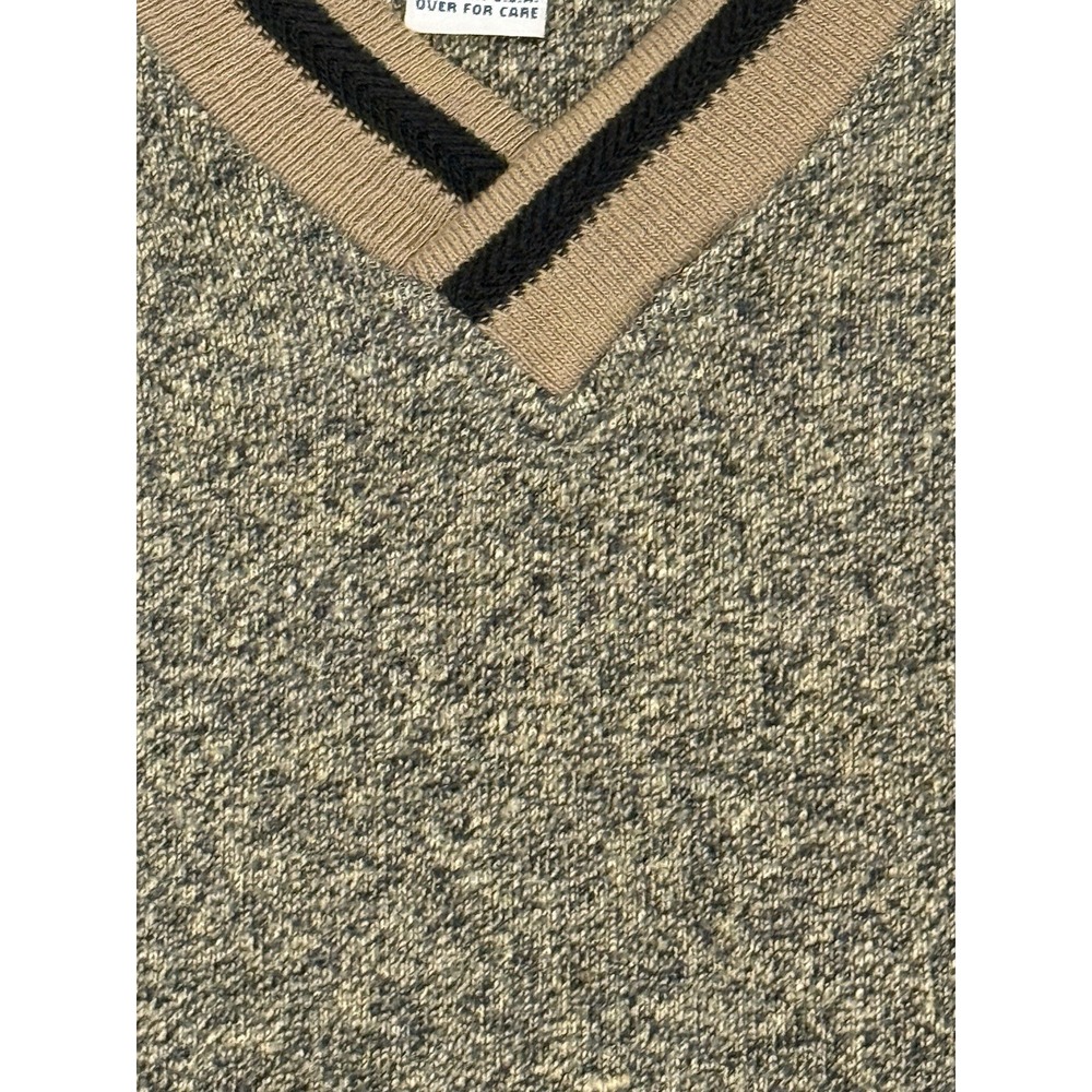 Straight Down Mens Sweater Vest Brown XXL Mens Golf Pullover - Picture 3 of 4